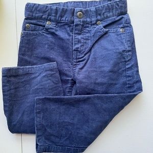 Janie and Jack navy corduroys boys 2T